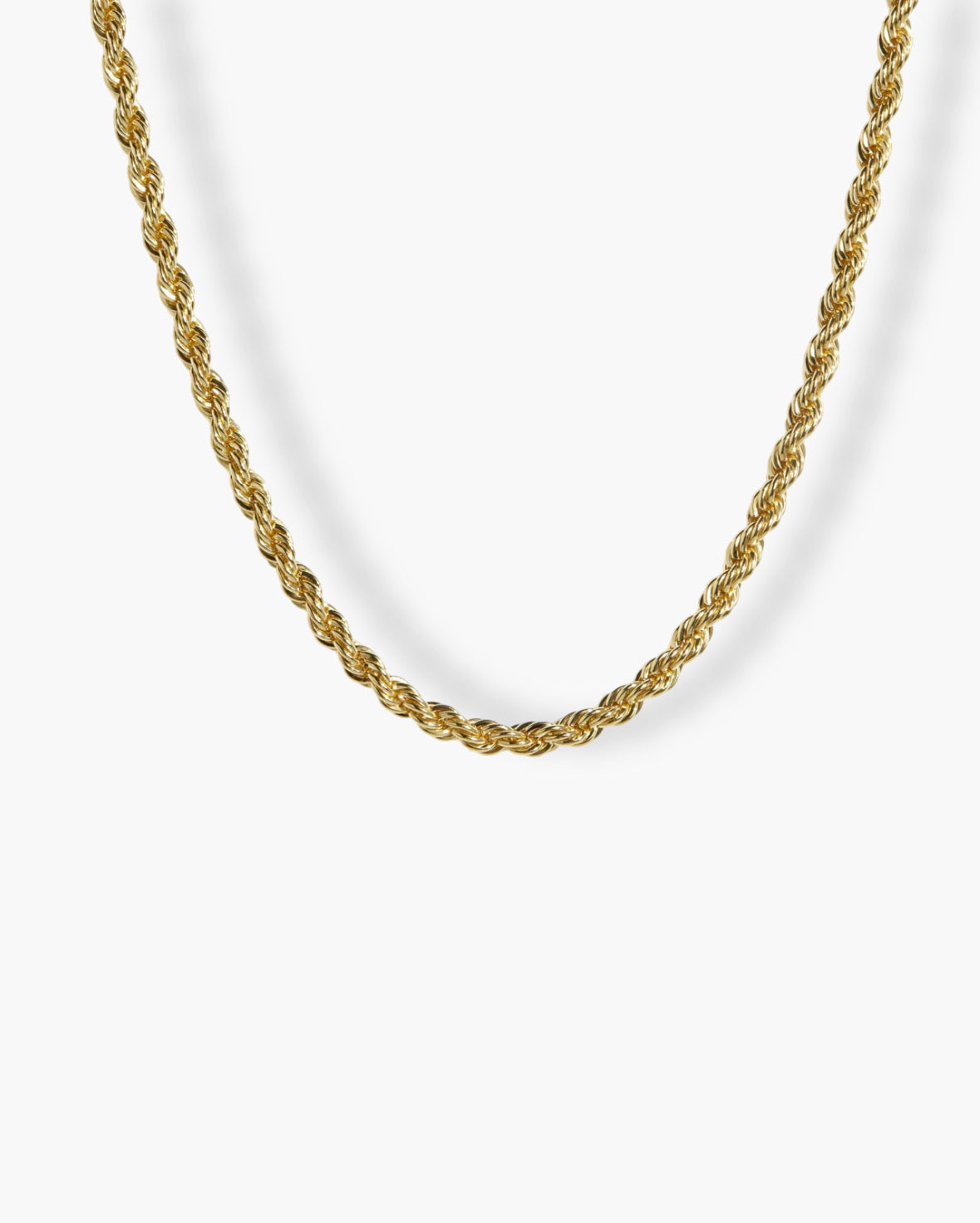 Collier Argent Torsadé