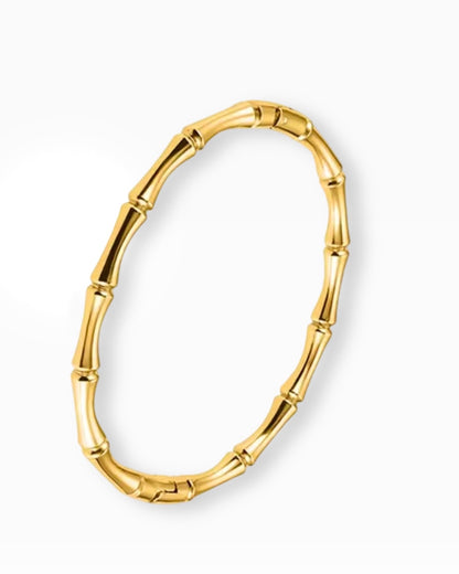 Bracelet Gold Bamboo
