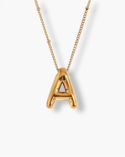 Collier Bublle Initiales