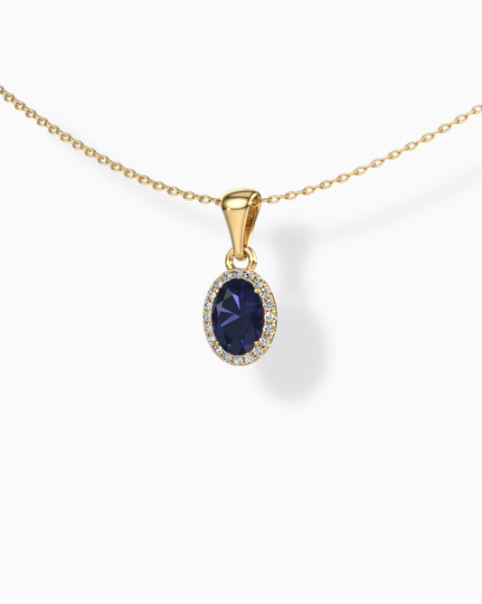 Collier Saphir